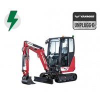 1,9 t Yanmar SV17e elektrinis mini ekskavatorius